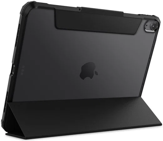 Spigen Ultra Hybrid Pro iPad Air 2020 / 2022 Hoes Transparant/Zwart afbeelding 16