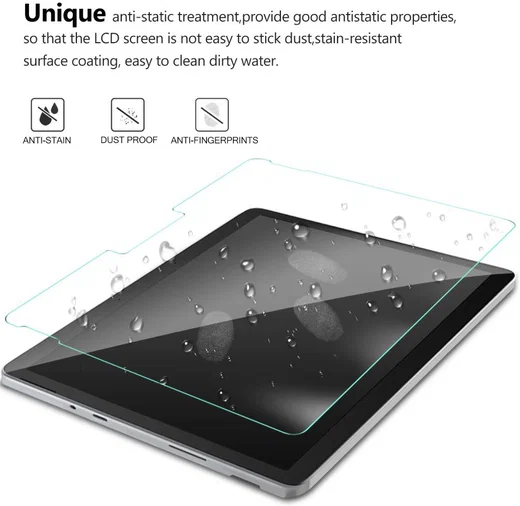 Microsoft Surface Go 2/3/4 Screen Protector Arc Edge Tempered Glass afbeelding 5