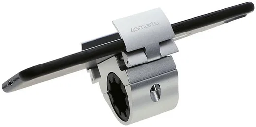 4smarts Ringmount Compacte Telefoonhouder voor Fiets Zilver afbeelding 3