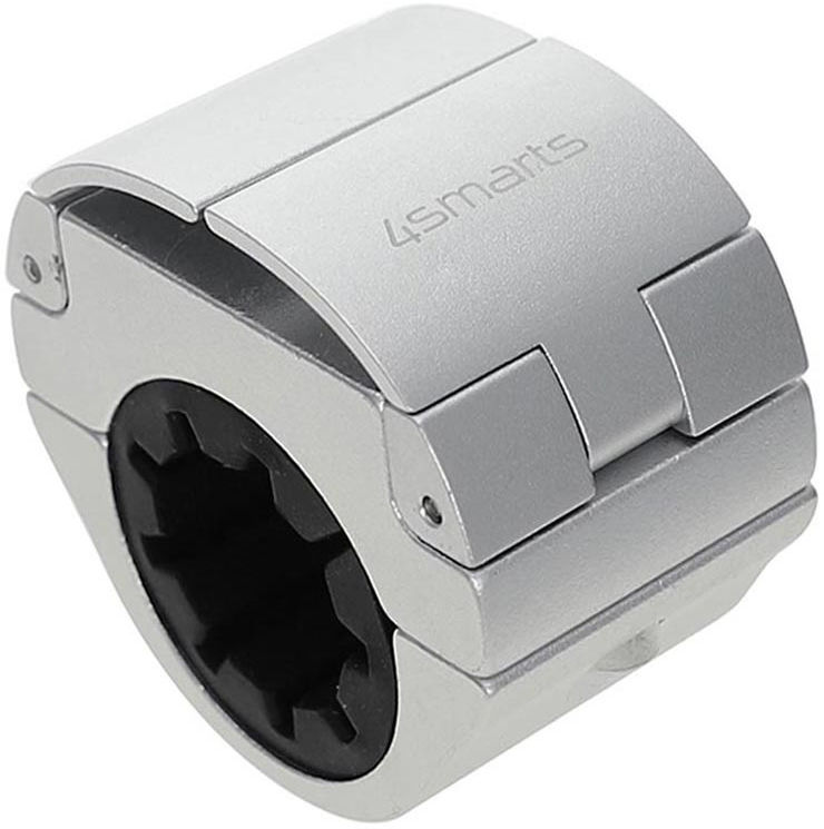 4smarts Ringmount Compacte Telefoonhouder voor Fiets Zilver afbeelding 4
