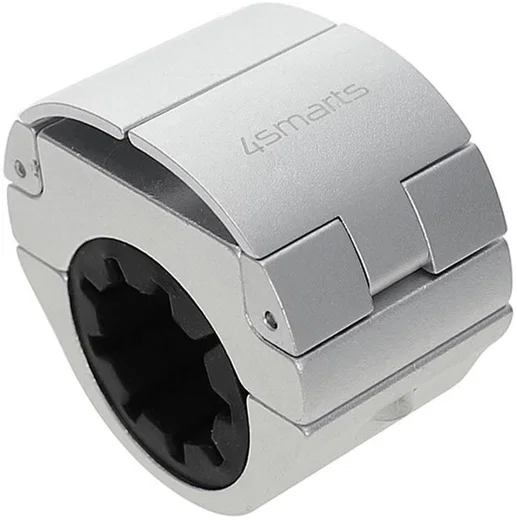 4smarts Ringmount Compacte Telefoonhouder voor Fiets Zilver afbeelding 4