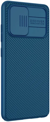 Nillkin CamShield Samsung Galaxy A32 4G Hoesje met Camera Slider Blauw afbeelding 2