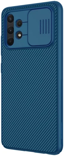 Nillkin CamShield Samsung Galaxy A32 4G Hoesje met Camera Slider Blauw afbeelding 14