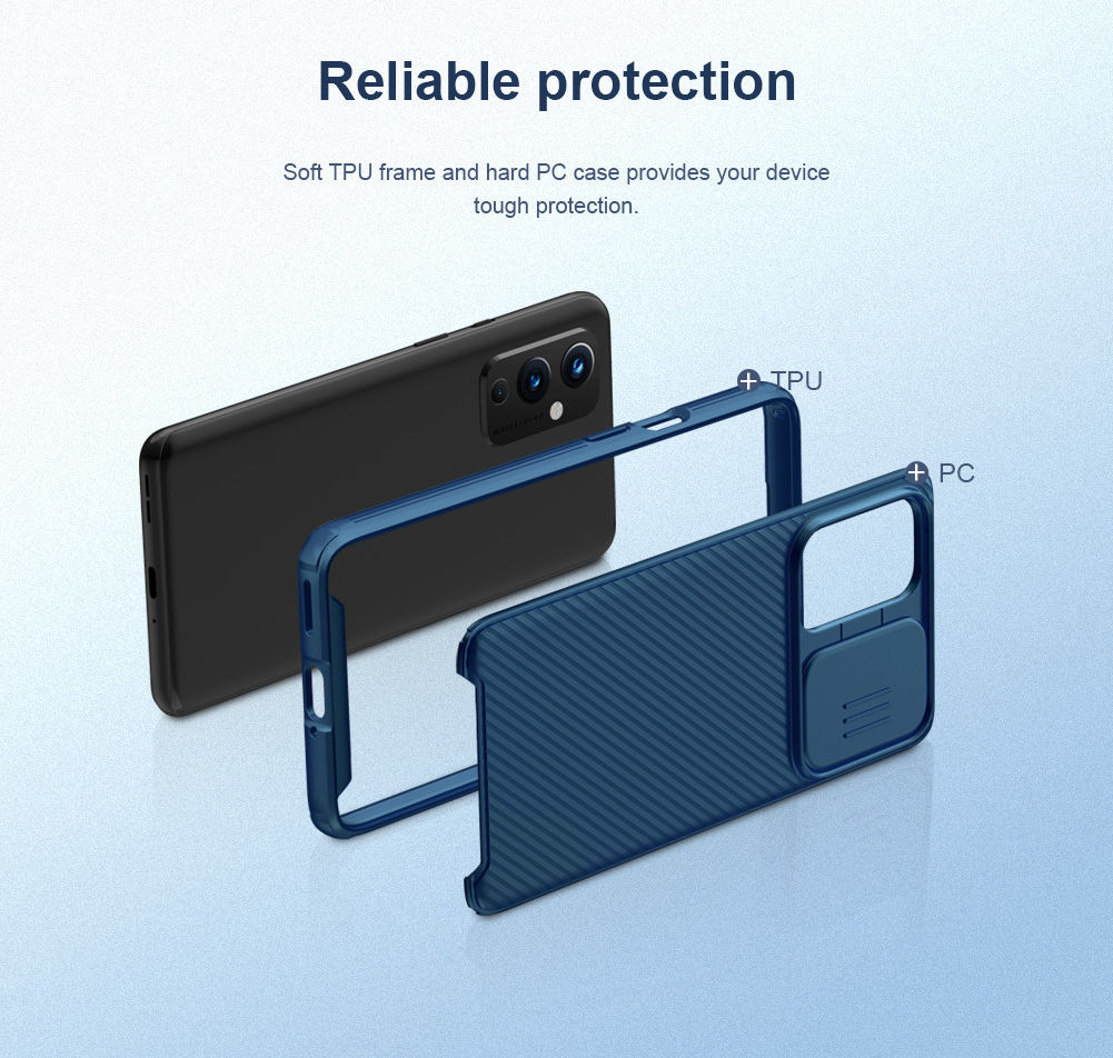 Nillkin CamShield OnePlus 9 Pro Hoesje met Camera Slider Zwart afbeelding 7