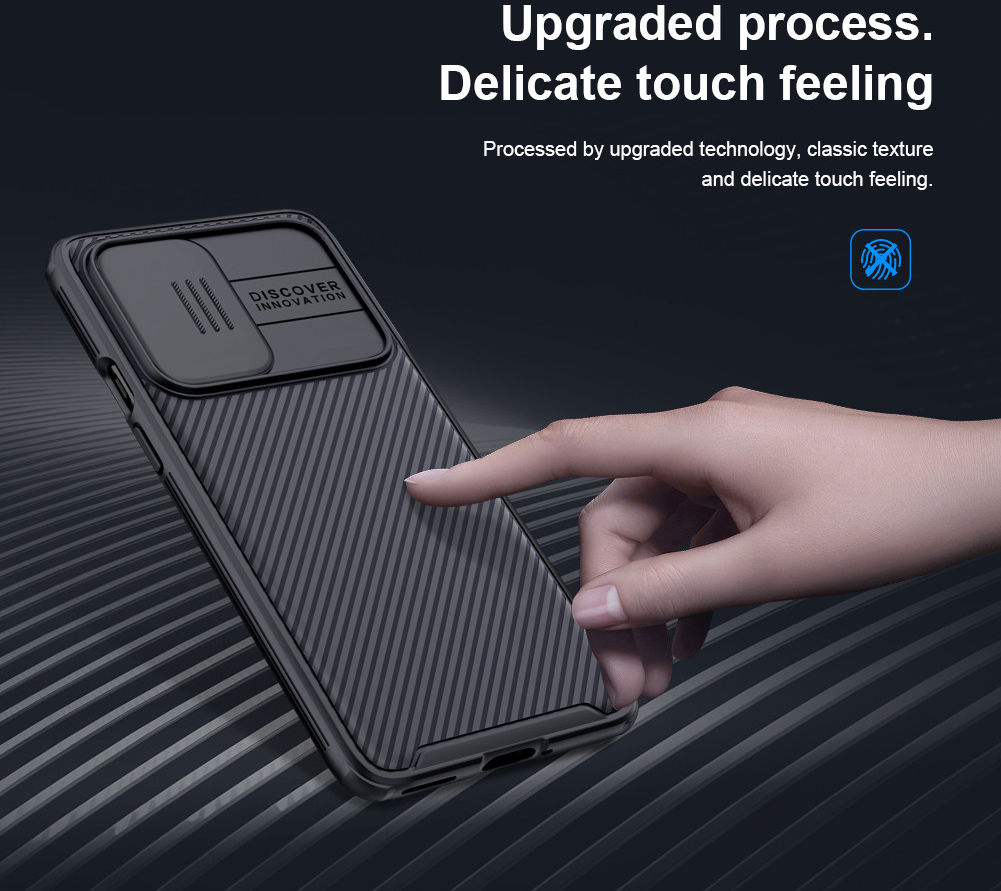 Nillkin CamShield OnePlus 9 Pro Hoesje met Camera Slider Zwart afbeelding 8
