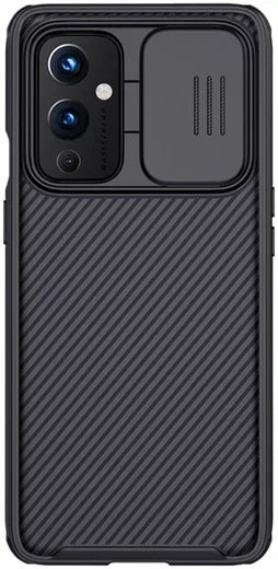 Nillkin CamShield OnePlus 9 Pro Hoesje met Camera Slider Zwart afbeelding 1