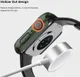 Nillkin Apple Watch 40MM Hoesje Bumper met Tempered Glass Zwart afbeelding 7