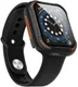 Nillkin Apple Watch 44MM Hoesje Bumper met Tempered Glass Zwart afbeelding 2