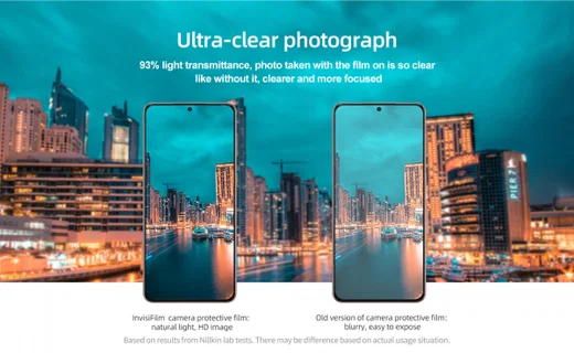 Nillkin Samsung Galaxy S21 Plus Camera Lens Protector 0.22mm (2-Pack) afbeelding 9