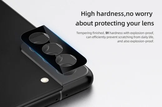 Nillkin Samsung Galaxy S21 Plus Camera Lens Protector 0.22mm (2-Pack) afbeelding 6