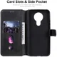 Nokia 3.4 Hoesje Portemonnee Book Case Zwart afbeelding 6