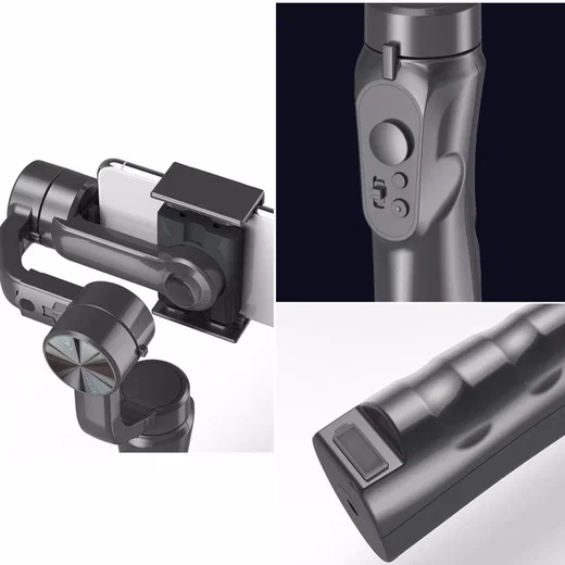 3-Axis Gimbal voor Smartphones met Stabilisatie Zwart afbeelding 18