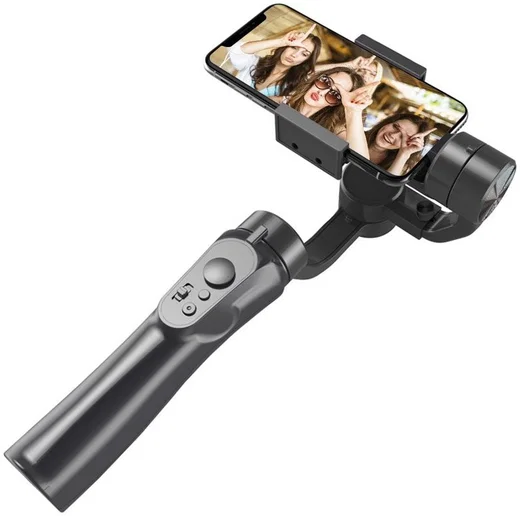 3-Axis Gimbal voor Smartphones met Stabilisatie Zwart afbeelding 2