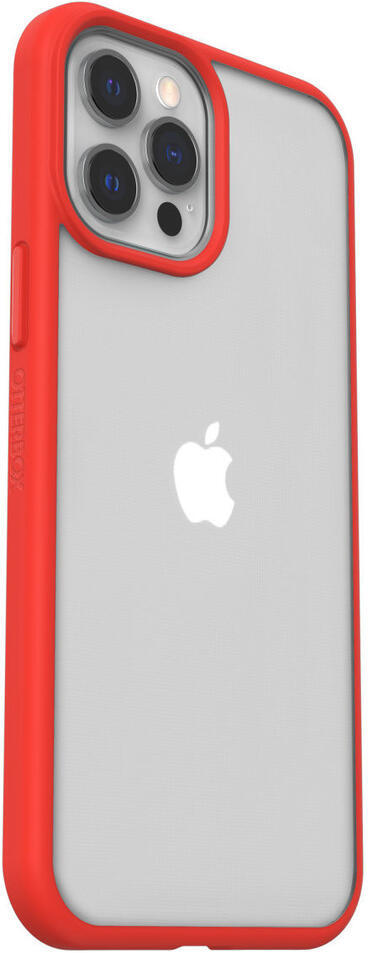 OtterBox React Apple iPhone 12 Pro Max Hoesje Transparant Rood afbeelding 6