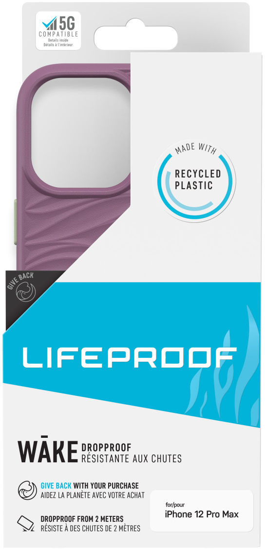 LifeProof Wake Apple iPhone 12 Pro Max Hoesje Back Cover Paars afbeelding 13
