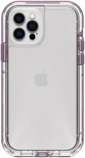 LifeProof Next Apple iPhone 12 / 12 Pro Hoesje Transparant/Paars afbeelding 2