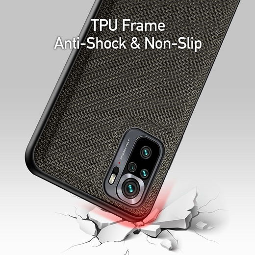 Dux Ducis Fino Series Xiaomi Redmi Poco M5s / Note 10(S) Hoesje Blauw afbeelding 4