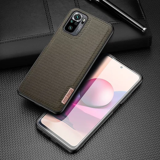 Dux Ducis Fino Series Xiaomi Redmi Note 10 / 10S Hoesje Groen afbeelding 2