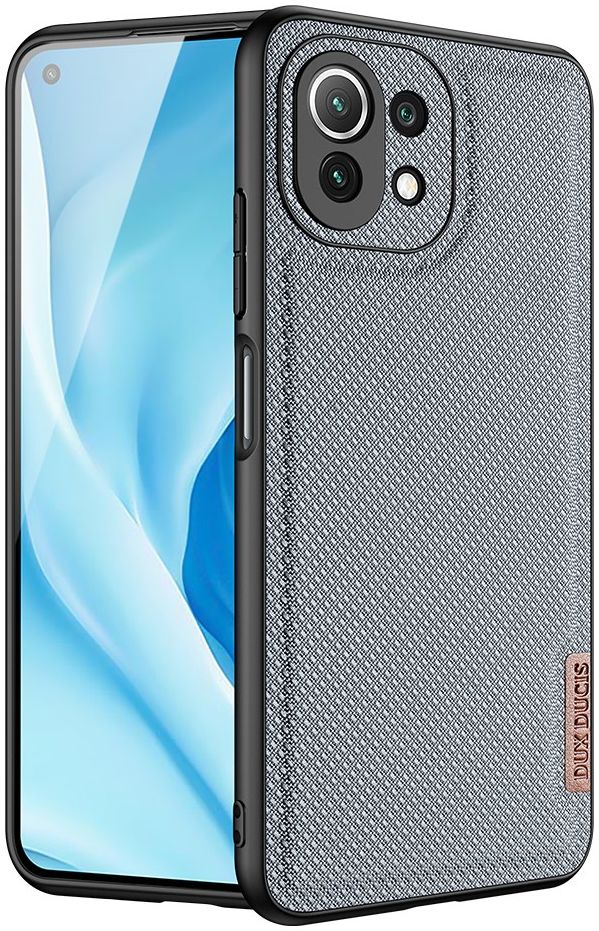 Dux Ducis Fino Xiaomi Mi 11 Lite 4G/5G (NE) Hoesje Back Cover Blauw afbeelding 1