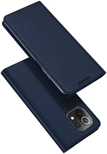 Dux Ducis Skin Pro Xiaomi Mi 11 Lite 4G/5G (NE) Hoesje Blauw afbeelding 7