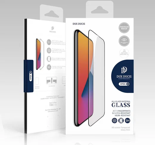 Dux Ducis Oppo Find X3 Neo Screen Protector Tempered Glass afbeelding 6