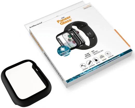 PanzerGlass Full Body Apple Watch 40MM Hoesje Antibacterieel Zwart afbeelding 10