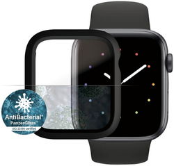 PanzerGlass Full Body Apple Watch 44MM Hoesje Antibacterieel Zwart afbeelding