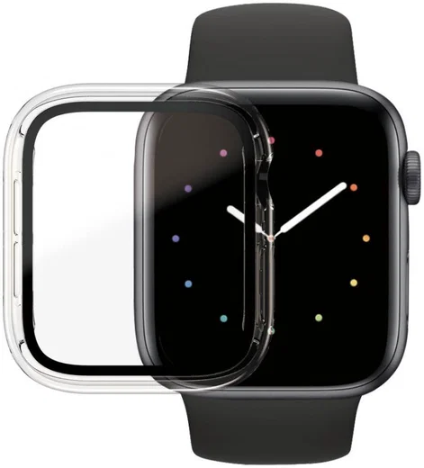 PanzerGlass Full Body Apple Watch 44MM Hoesje Antibacterieel Clear afbeelding 2