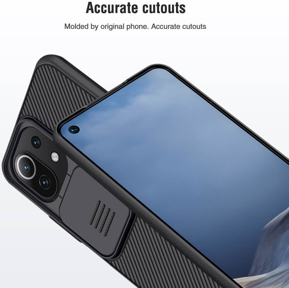 Nillkin CamShield Xiaomi Mi 11 Lite 4G/5G (NE) Hoesje met Slider Blauw afbeelding 8