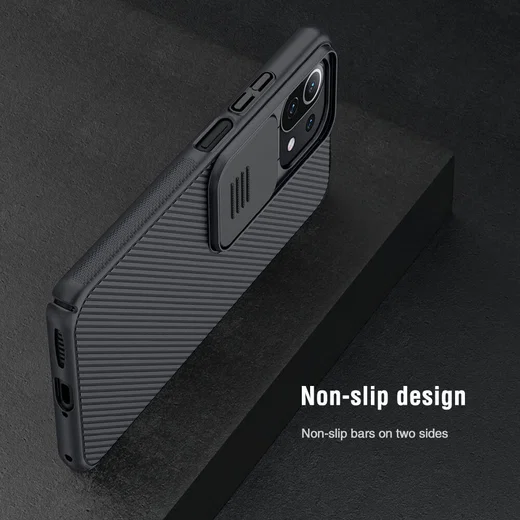 Nillkin CamShield Xiaomi Mi 11 Lite 4G/5G (NE) Hoesje met Slider Blauw afbeelding 10