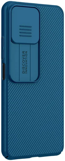 Nillkin CamShield Xiaomi Mi 11 Lite 4G/5G (NE) Hoesje met Slider Blauw afbeelding 2