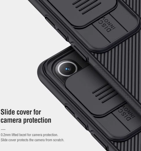 Nillkin CamShield Xiaomi Mi 11 Lite 4G/5G (NE) Hoesje met Slider Blauw afbeelding 6