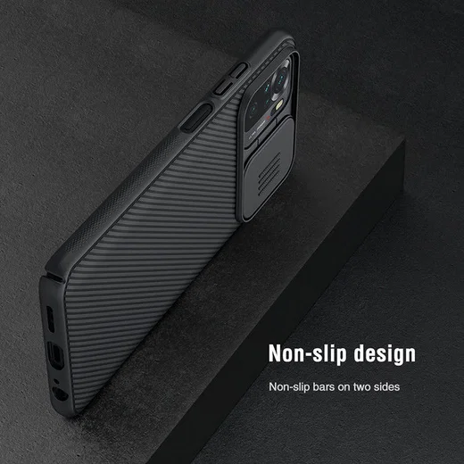Nillkin CamShield Xiaomi Redmi Note 10/10S Hoesje Camera Slider Zwart afbeelding 10