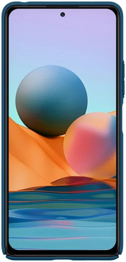 Nillkin CamShield Xiaomi Redmi Note 10 Pro Hoesje Camera Slider Blauw afbeelding 14