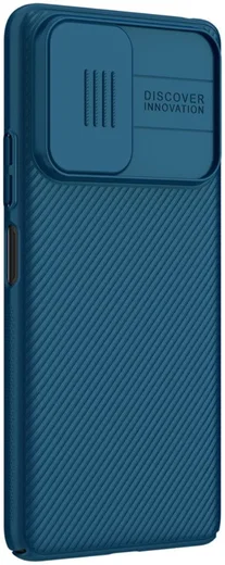 Nillkin CamShield Xiaomi Redmi Note 10 Pro Hoesje Camera Slider Blauw afbeelding 2