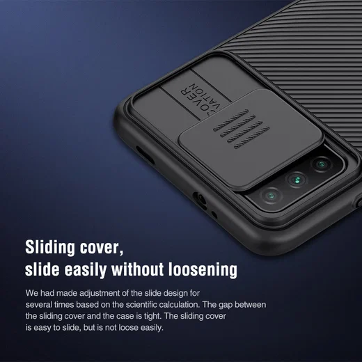 Nillkin CamShield Xiaomi Poco M3 Hoesje met Camera Slider Zwart afbeelding 12