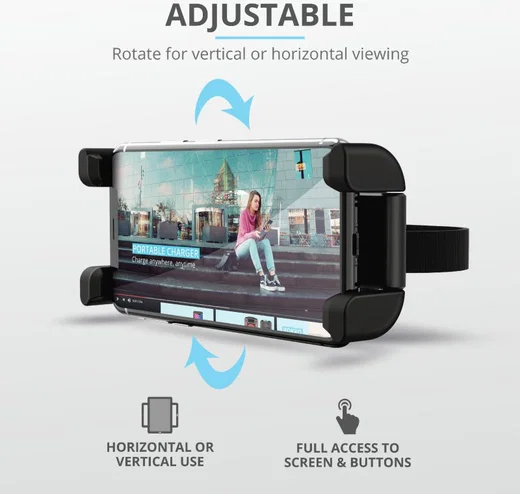 Trust Rheno Universele iPad/Tablet/Smartphone Hoofdsteun Houder Auto afbeelding 6