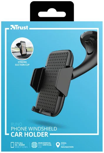 Trust Runo 360° Verstelbare Telefoonhouder voor Voorruit in de Auto afbeelding 15