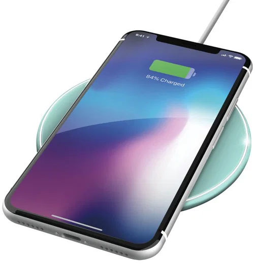 Trust Qylo Draadloze Oplader 10W Fast Charge + MicroUSB kabel 1M Mint afbeelding 4