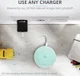 Trust Qylo Draadloze Oplader 10W Fast Charge + MicroUSB kabel 1M Mint afbeelding 10