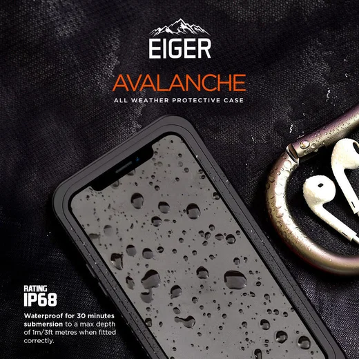 Eiger Avalanche Samsung Galaxy S21 FE Waterdicht Hoesje Zwart afbeelding 6