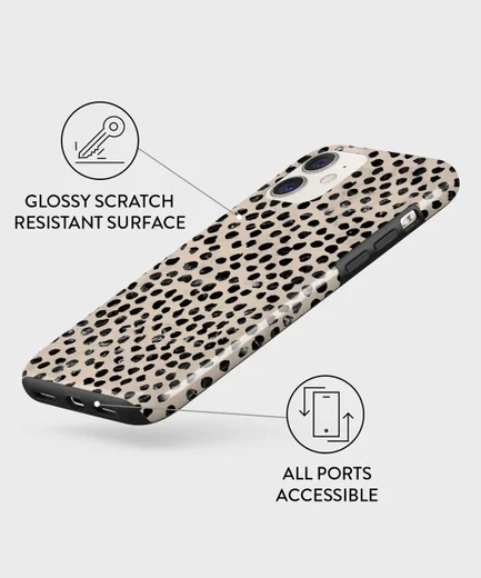 Burga Tough Case Apple iPhone 11 Hoesje Almond Latte Print afbeelding 10