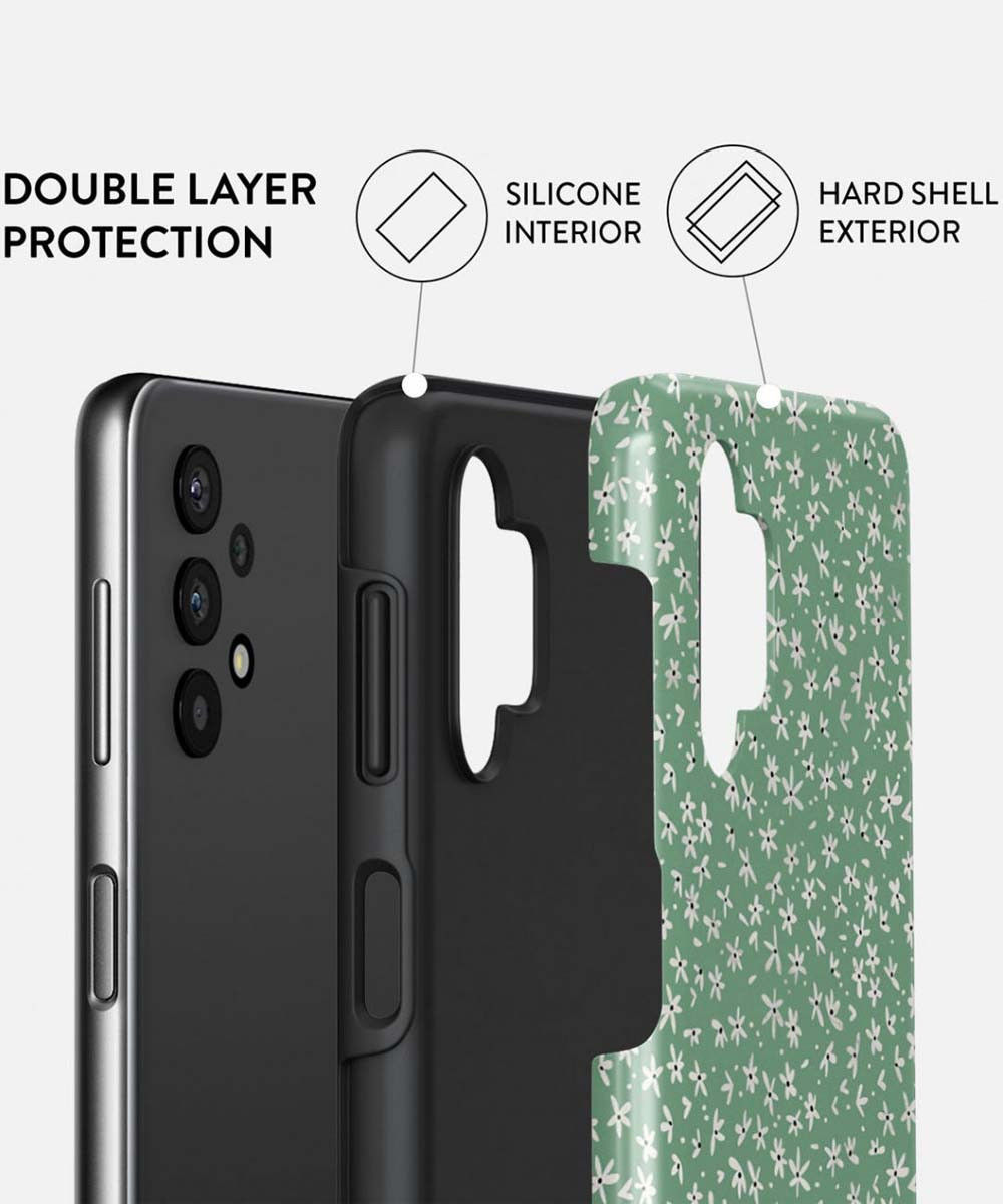 Burga Tough Case Samsung Galaxy A32 5G Hoesje Lush Meadows afbeelding 2