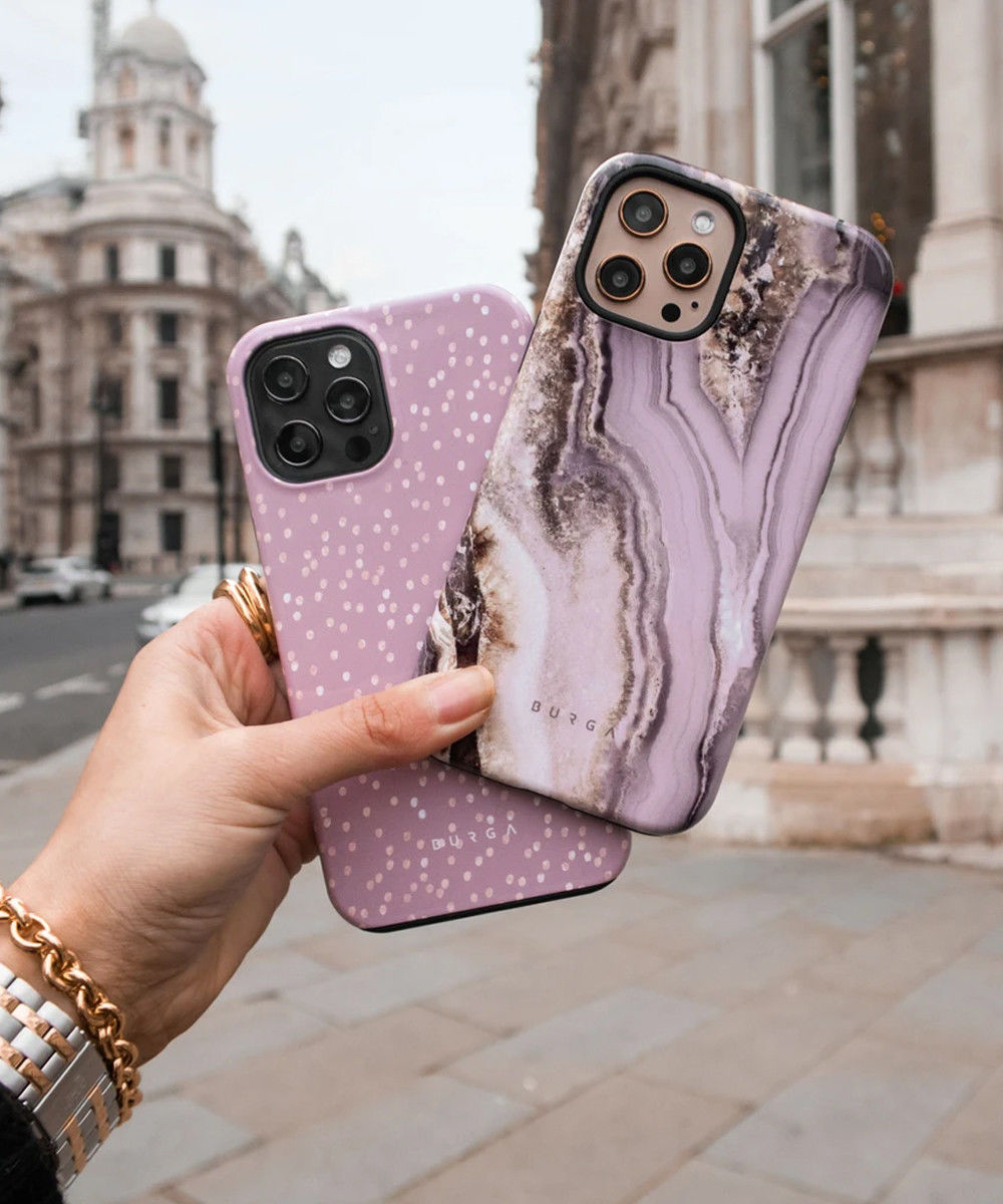 Burga Tough Case iPhone 12 Mini Hoesje Hot Cocoa Print afbeelding 2