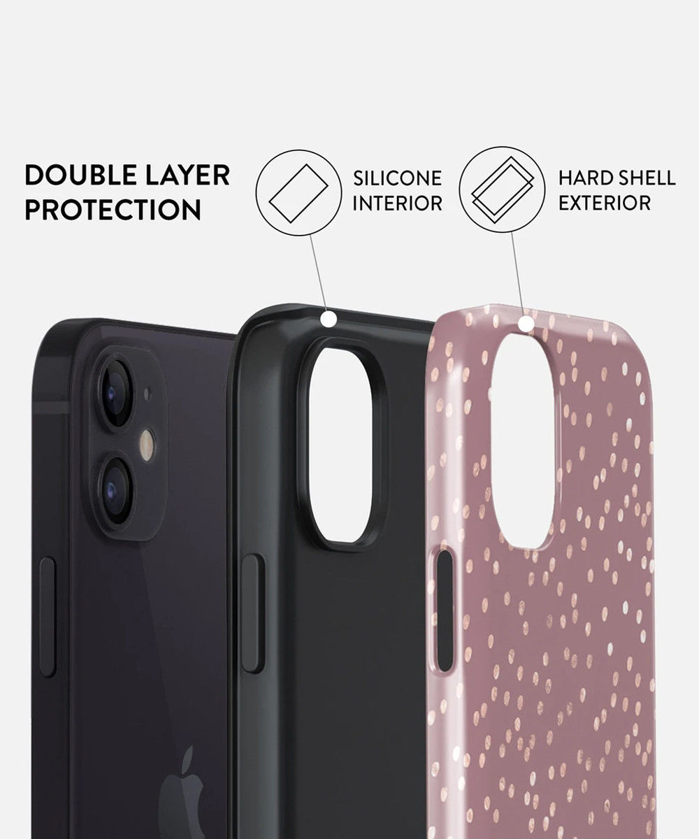 Burga Tough Case iPhone 12 Mini Hoesje Hot Cocoa Print afbeelding 5