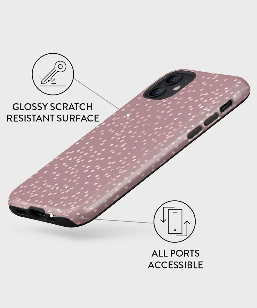 Burga Tough Case iPhone 12 Mini Hoesje Hot Cocoa Print afbeelding 7
