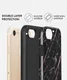 Burga Tough Case iPhone SE (2020/2022)/8/7 Hoesje Rose Gold Marble afbeelding 3