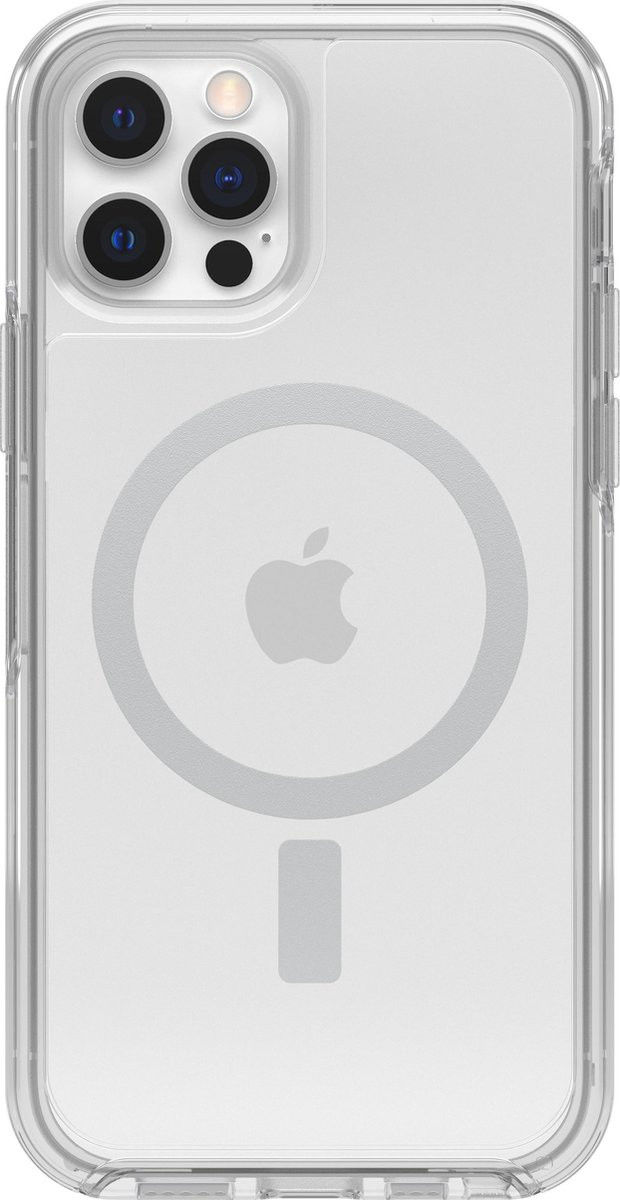 OtterBox Symmetry+ Apple iPhone 12 / 12 Pro Hoesje met MagSafe Clear afbeelding 2