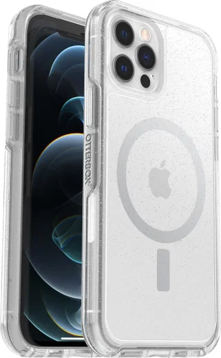 OtterBox Symmetry+ Apple iPhone 12 / 12 Pro Hoesje met MagSafe Glitter afbeelding 1