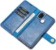 Samsung Galaxy A21s Hoesje 2-in-1 Book Case en Back Cover Blauw afbeelding 2